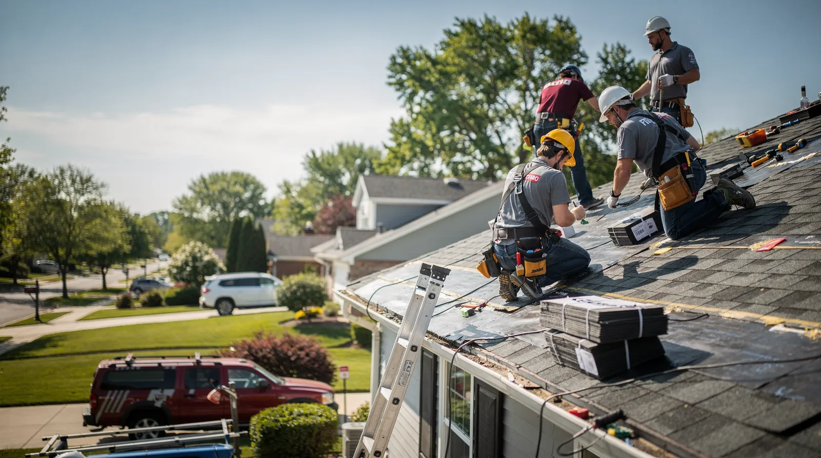 Roof Repair in Brussels, IL around you